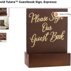 David Tutera Guestbook Sign